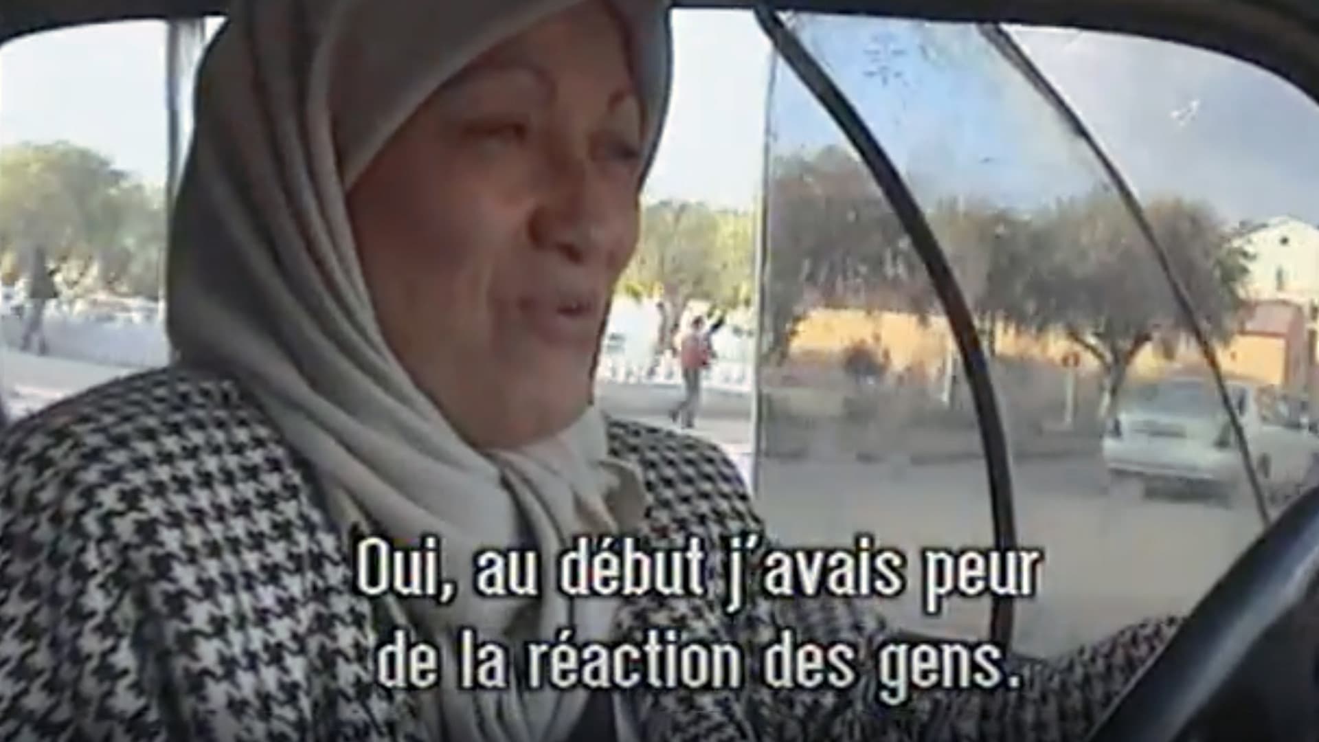 A Female Cabby in Sidi Bel-Abbès