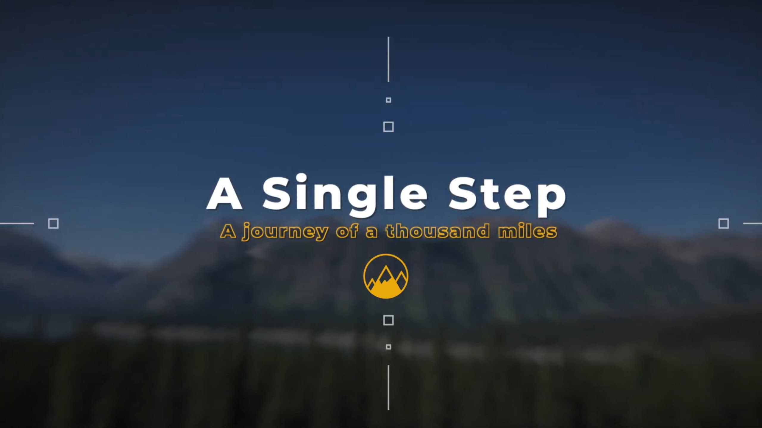 A Single Step - A Journey of a Thousand Miles